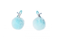 Зажимы на соски с мехом Angelic от sex shop Hustler