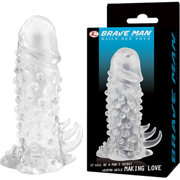 Насадка на член с усиками от sex shop Hustler