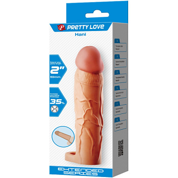 Насадка на член Chane (+5 см в длину, 35% в диаметре) от sex shop Hustler