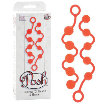 Анальные игрушки Posh - цепочки из силикона Hustler.kz Анальные игрушки Posh - цепочки из силикона от sex shop Hustler