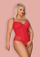 Красное боди с доступом Jolierose от sex shop Hustler