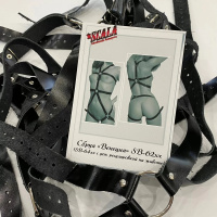 Боди портупея - Венеция-4, (ширина ремней 20 мм) от sex shop Hustler