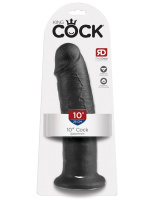Большой дилдо 10 дюймов King Cock на присоске от sex shop Hustler