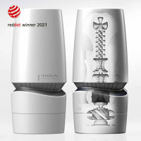 Tenga Aero Silver Ring - мастурбатор-имитатор орального секса от sex shop Hustler