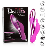 Вибратор кролик со светодиодной подсветкой DazzLED ™ Radiance (10 режимов) от sex shop Hustler