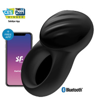 Силиконовое кольцо с вибрацией Satisfyer Signet Ring (с приложением) от sex shop Hustler