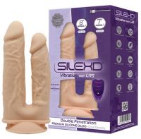 Двойной фаллоимитатор SileXD с вибрацией (пульт ДУ, USB зарядка) от sex shop Hustler