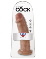 Большой дилдо 10 дюймов King Cock на присоске от sex shop Hustler