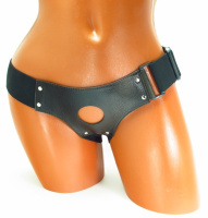 Трусики для страпона с интимным доступом от sex shop Hustler