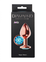 Анальное украшение Diamond – розовое золото (размер L) от sex shop Hustler