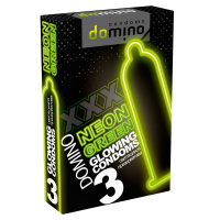 Светящиеся презервативы Domino Neon от sex shop Hustler