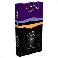 Цветные презервативы Domino Classic Colour Beauty (6 шт) от sex shop Hustler