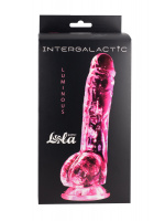 Прозрачный дилдо из коллекции Intergalactic luminous от sex shop Hustler