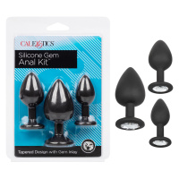 Анальные пробки с кристаллами Gem Anal Kit (набор из 3 шт.) Hustler.kz Анальные пробки с кристаллами Gem Anal Kit (набор из 3 шт.) от sex shop Hustler