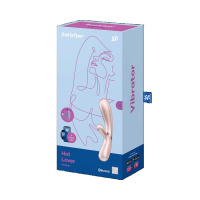 Satisfyer Hot Lover - вибратор-кролик с нагревом (управление со смартфона) от sex shop Hustler