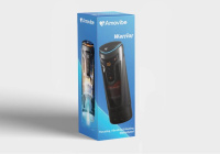 Автоматический мастурбатор с бусинами Warrior (перезаряжаемый, 8 + 9 режимов, нагрев) от sex shop Hustler