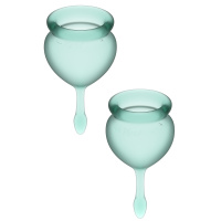 Менструальная чаша Satisfyer Feel Good (набор 2 шт) от sex shop Hustler