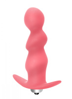 Анальная игрушка с вибрацией Spiral Anal Plug от sex shop Hustler