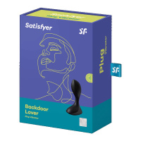Satisfyer Backdoor Lover анальный стимулятор с вибрацией от sex shop Hustler