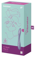 Satisfyer G-Spot Flex 2 - гибкий вибратор для точки G и клитора от sex shop Hustler