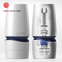 Tenga Aero Cobalt Ring - мастурбатор-имитатор орального секса от sex shop Hustler