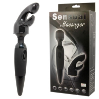 Вибромассажер с насадкой на головку Sensual Massager от sex shop Hustler