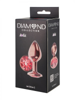 Анальное украшение Diamond – розовое золото (размер S) от sex shop Hustler