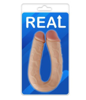 Двусторонний фаллоимитатор REAL (длина 46 см) от sex shop Hustler