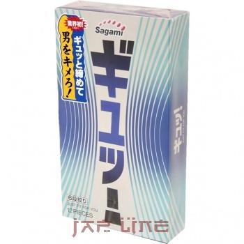 Презервативы Sagami 6 FIT V (имеют 6 объемных волн для стимуляции) - 12 шт от sex shop Hustler