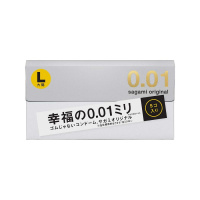 Самые тонкие презервативы - SAGAMI Original 0.01 (размер Large) от sex shop Hustler
