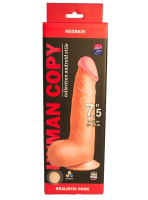 Фаллоимитатор реалистик Human Copy 7,5 дюймов от sex shop Hustler