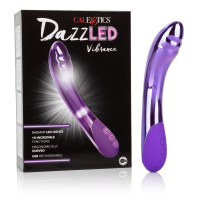 Вибратор для точки G со светодиодной подсветкой DazzLED ™ Vibrance (10 режимов) Hustler.kz Вибратор для точки G со светодиодной подсветкой DazzLED ™ Vibrance (10 режимов) от sex shop Hustler