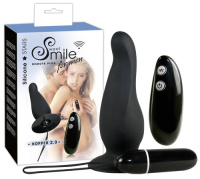 Анальная вибровтулка SMILE Hopper 2.0 (дистанционный пульт, 7 режимов) от sex shop Hustler