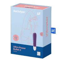 Satisfyer Ultra Power Bullet 2 – минивибратор перезаряжаемый (12 режимов) от sex shop Hustler