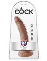 Фаллоимитатор на присоске 7 дюймов из коллекции King Cock (секс игрушки для взрослых) Hustler.kz Фаллоимитатор на присоске 7 дюймов из коллекции King Cock (секс игрушки для взрослых) от sex shop Hustler