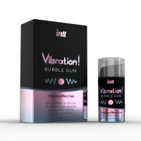 Intt Vibration Bubble Gum - гель жидкий вибратор от sex shop Hustler