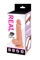 Искусственный фаллос REAL Dual Layer с трусиками для страпона (длина 19,5 см, толщина 3,5 см) от sex shop Hustler