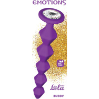 Анальная елочка с кристаллом Emotions Buddy (диаметр до 4,1 см) от sex shop Hustler