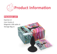 Вибровтулка Equinox MAGIC MOTION (управление со смартфона) от sex shop Hustler