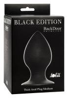 Анальная пробка с присоской Thick Anal Plug Medium (длина 8 см, диаметр до 4,7 см) от sex shop Hustler