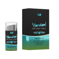 Intt Vibration Gin&Tonic - гель жидкий вибратор от sex shop Hustler