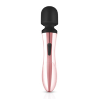 Массажер с вибрацией Rosy Gold - Nouveau Curve Massager от sex shop Hustler