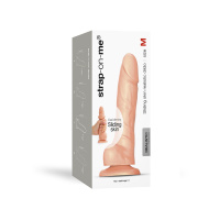 Фаллоимитатор с подвижной кожей Sliding Skin Realistic Dildo, размер M – 13.4 см от sex shop Hustler