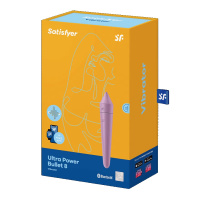 Satisfyer Ultra Power Bullet 8 - вибропуля из силикона (с приложением на смартфон) от sex shop Hustler