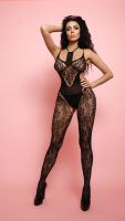 Ажурный комбинезон с вырезами на боках Murzia от sex shop Hustler