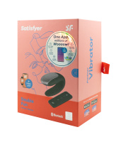 Вибратор для двоих Satisfyer Double Fun (приложение+пульт ДУ) от sex shop Hustler