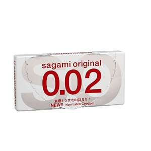 Полиуретановые презервативы Sagami Original - сверхтонкие и сверхпрочные от sex shop Hustler