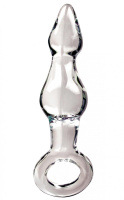 Анальная игрушка стимулятор Icicles № 13 из стекла от sex shop Hustler