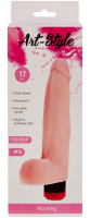 Вибратор из киберкожи ART-Style №13 от sex shop Hustler
