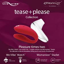We Vibe Match+Womanizer Starlet выгодный набор Tease&Please от sex shop Hustler